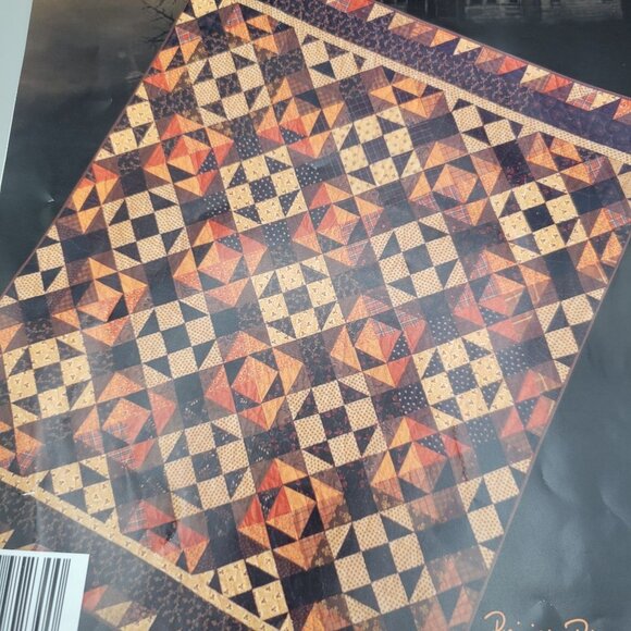 Bats In The Attic Quilt Pattern Primitive Pieces By Lynda 50 x 65 - Picture 2 of 7